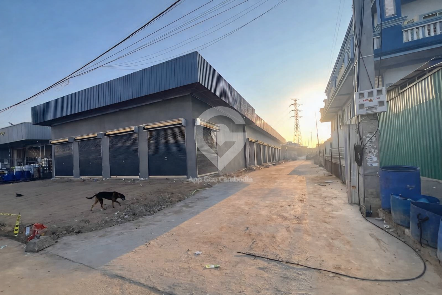 តូបជួលមុខផ្សារឈូកវ៉ា២