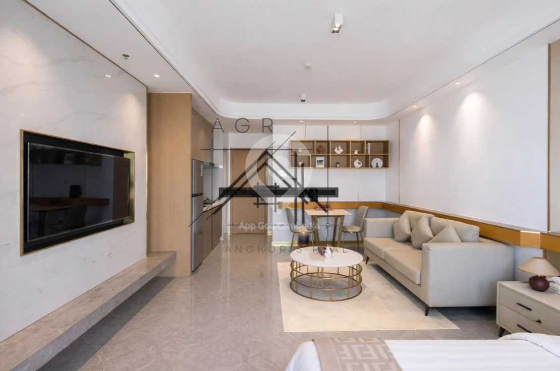 Studio Condo For Rent in Chroy Changvar x Riverview